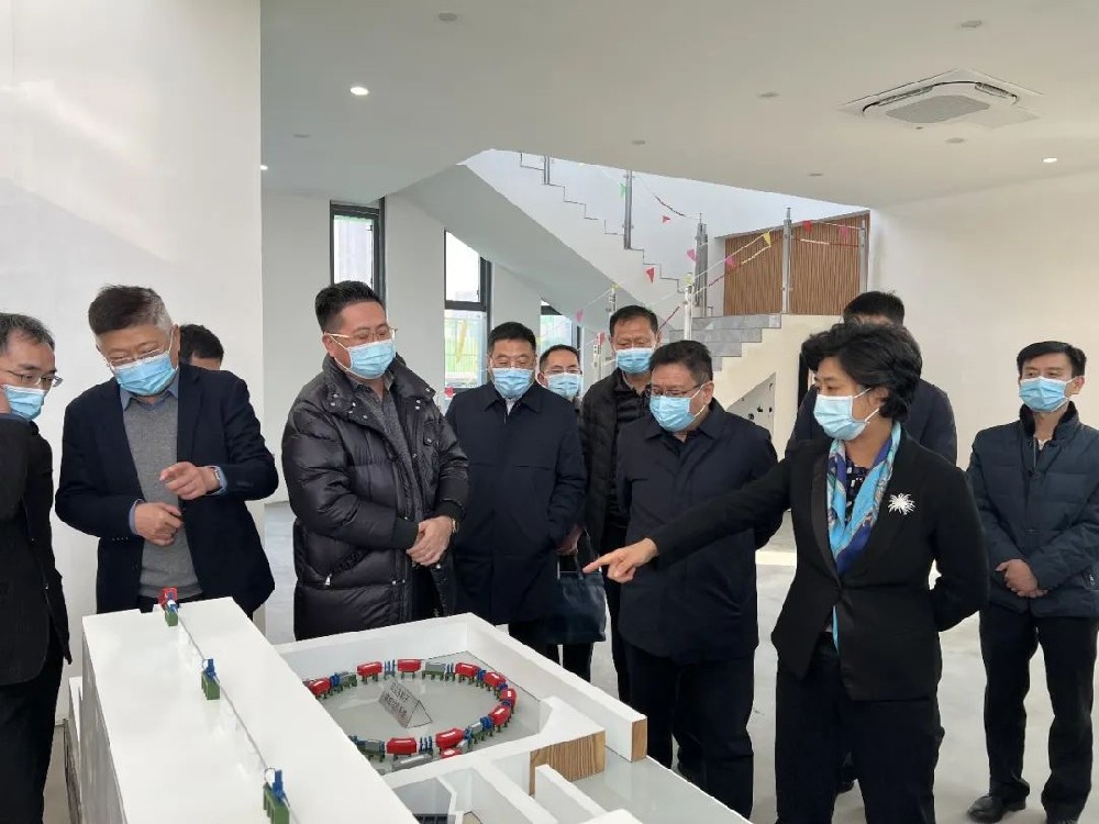李燕副市长考察徐州质子重离子医院展厅